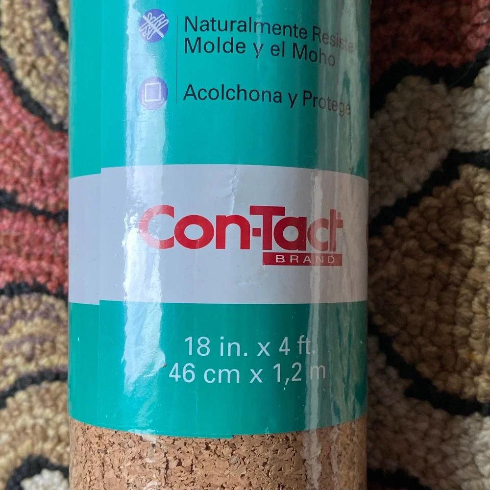 Con-Tact Natural Cork Self Adhesive‎ 18 in. x 4ft.